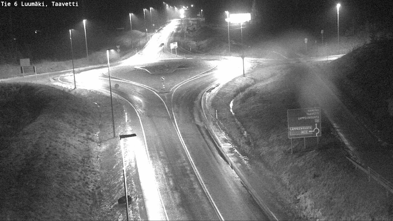 Weather Camera Image Road 6 Luumäki, Taavetti, Luumäki, Etelä-Karjala