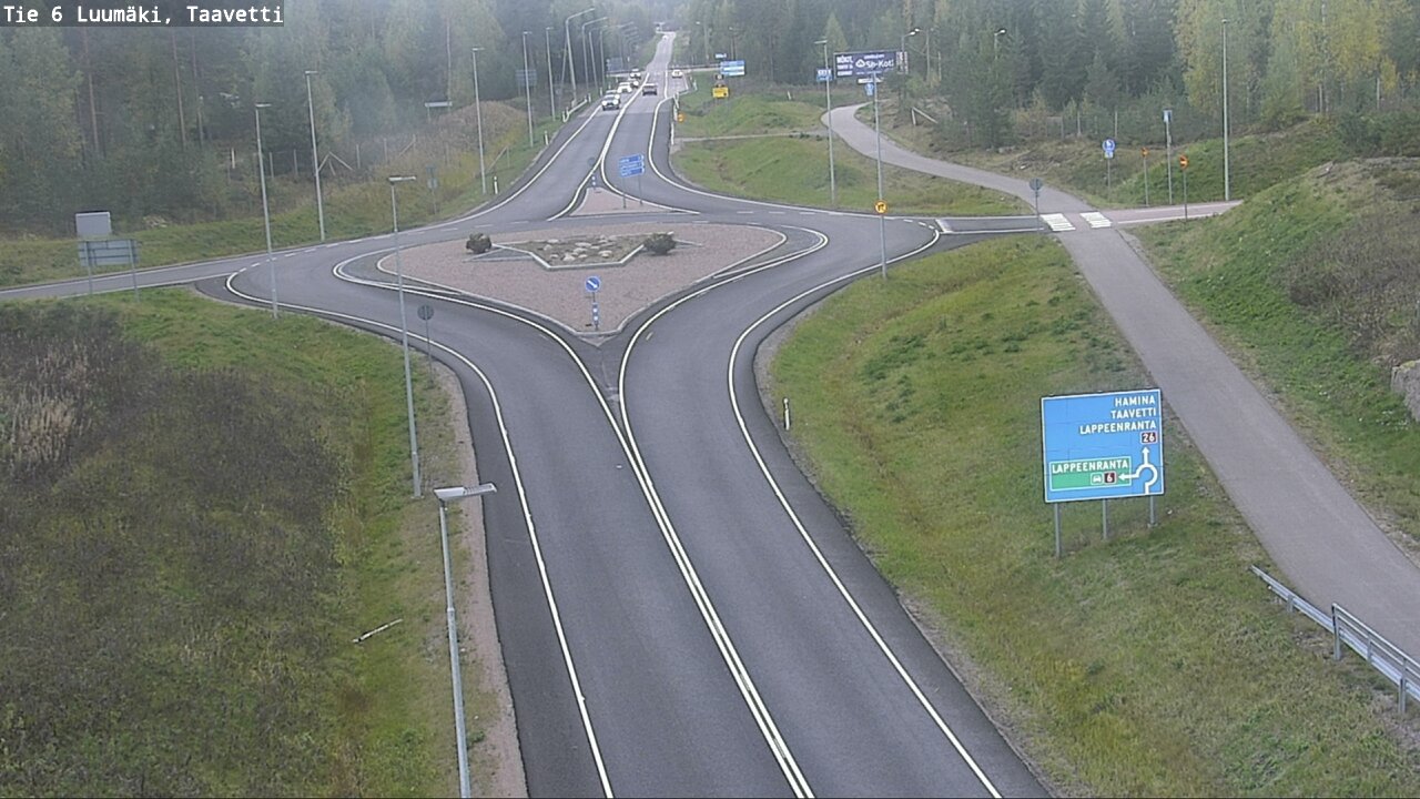 Kelikamerat Kuva Tie 6 Luumäki, Taavetti, Luumäki, Etelä-Karjala