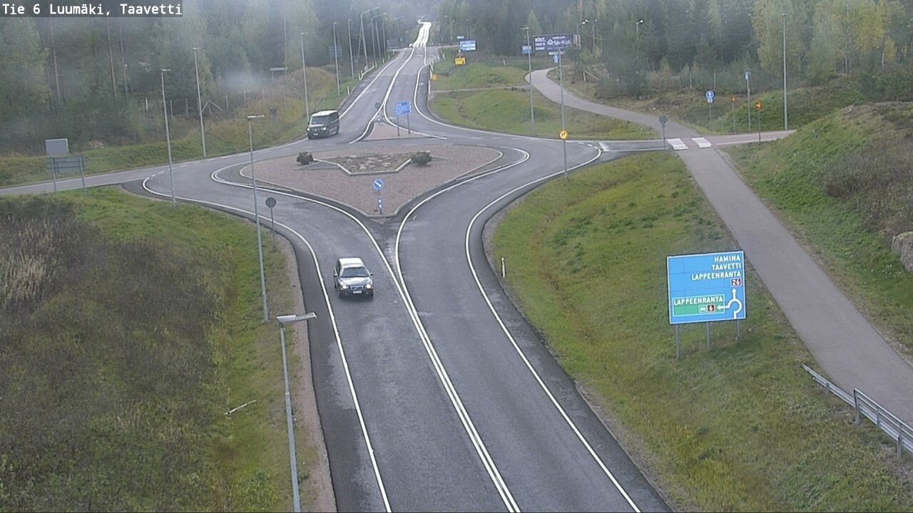 Kelikamerat Kuva Tie 6 Luumäki, Taavetti, Luumäki, Etelä-Karjala