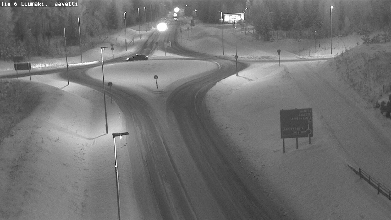 Weather Camera Image Road 6 Luumäki, Taavetti, Luumäki, Etelä-Karjala