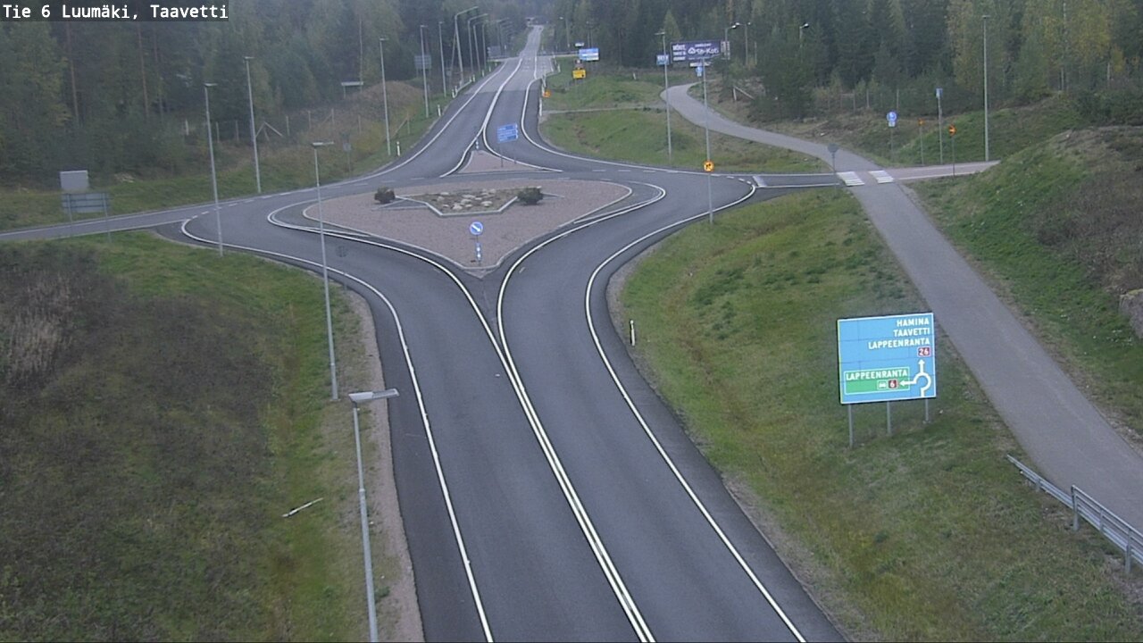 Kelikamerat Kuva Tie 6 Luumäki, Taavetti, Luumäki, Etelä-Karjala