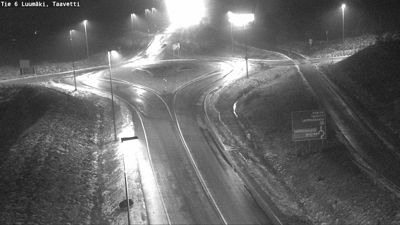 Weather Camera Image Road 6 Luumäki, Taavetti, Luumäki, Etelä-Karjala