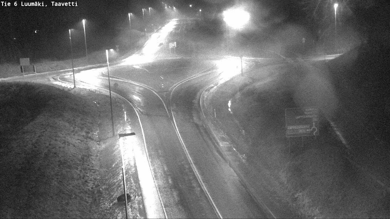 Weather Camera Image Road 6 Luumäki, Taavetti, Luumäki, Etelä-Karjala