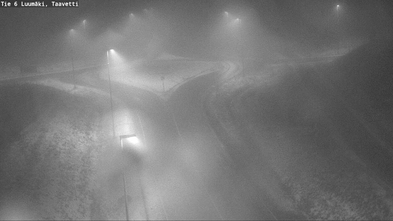 Weather Camera Image Väg 6 Luumäki, Taavetti, Luumäki, Etelä-Karjala