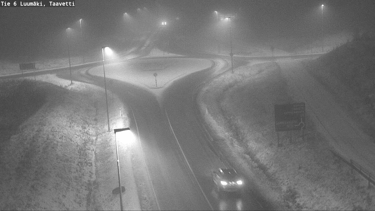 Weather Camera Image Väg 6 Luumäki, Taavetti, Luumäki, Etelä-Karjala