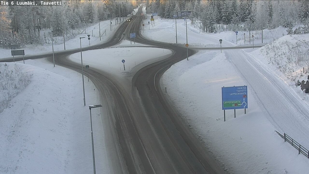 Kelikamerat Kuva Tie 6 Luumäki, Taavetti, Luumäki, Etelä-Karjala