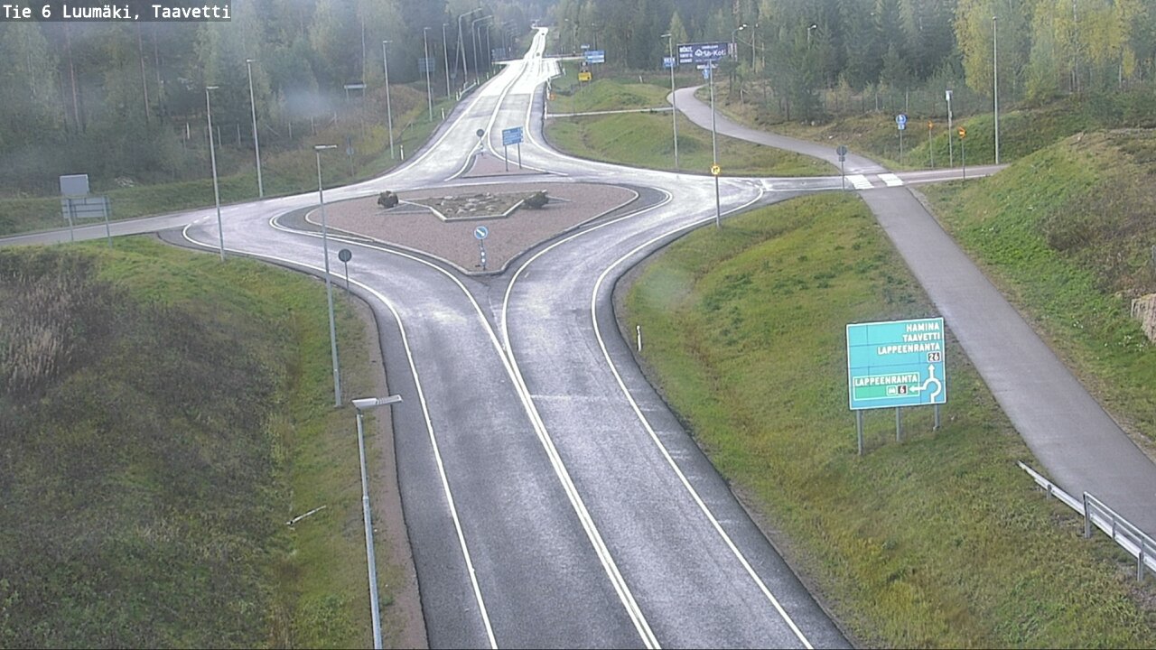 Weather Camera Image Road 6 Luumäki, Taavetti, Luumäki, Etelä-Karjala
