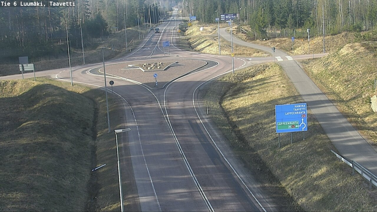 Kelikamerat Kuva Tie 6 Luumäki, Taavetti, Luumäki, Etelä-Karjala