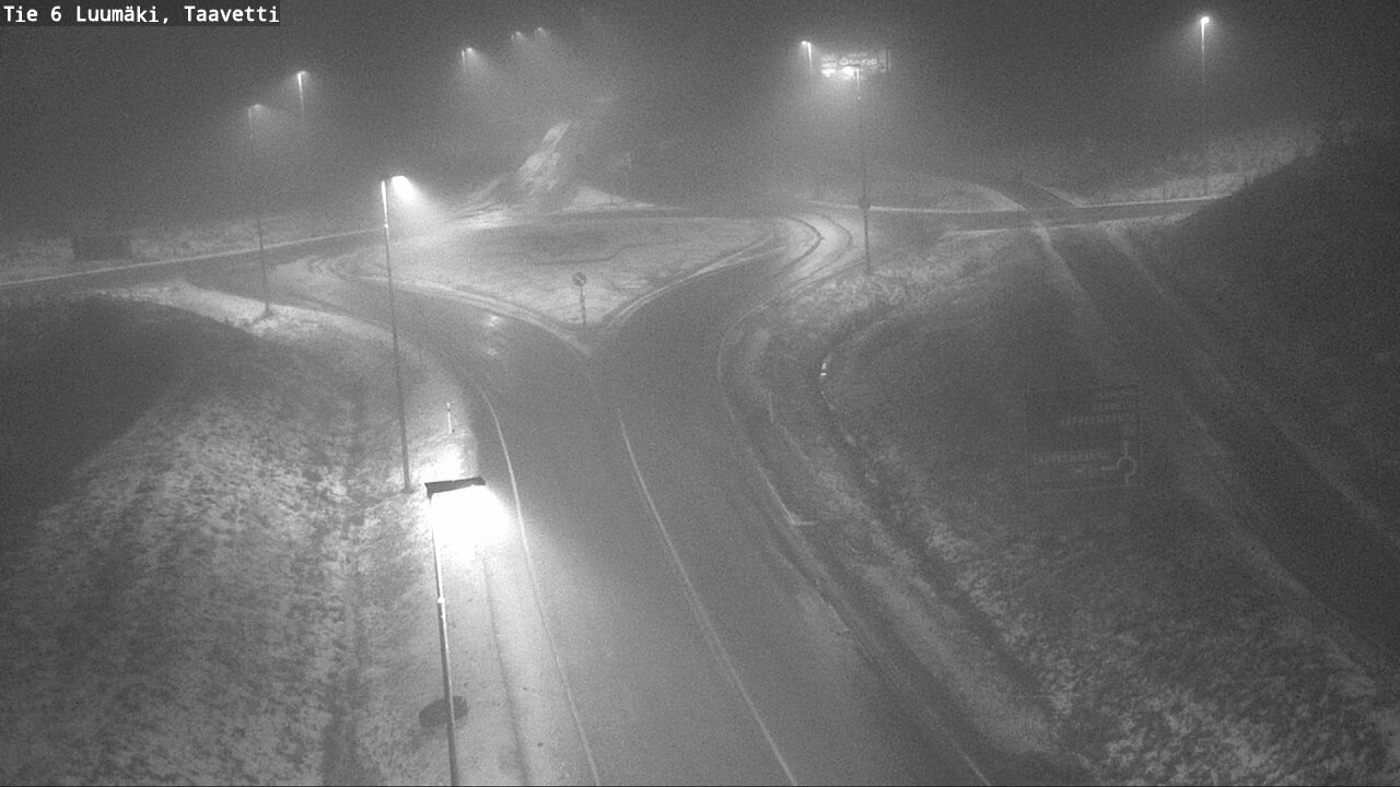 Weather Camera Image Väg 6 Luumäki, Taavetti, Luumäki, Etelä-Karjala