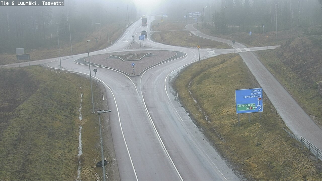 Weather Camera Image Road 6 Luumäki, Taavetti, Luumäki, Etelä-Karjala