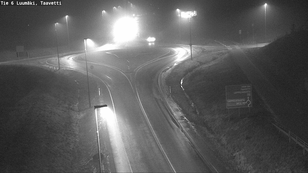 Weather Camera Image Road 6 Luumäki, Taavetti, Luumäki, Etelä-Karjala