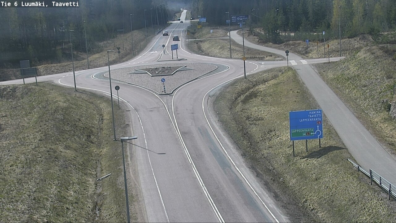 Kelikamerat Kuva Tie 6 Luumäki, Taavetti, Luumäki, Etelä-Karjala