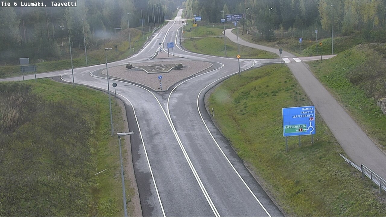 Weather Camera Image Road 6 Luumäki, Taavetti, Luumäki, Etelä-Karjala