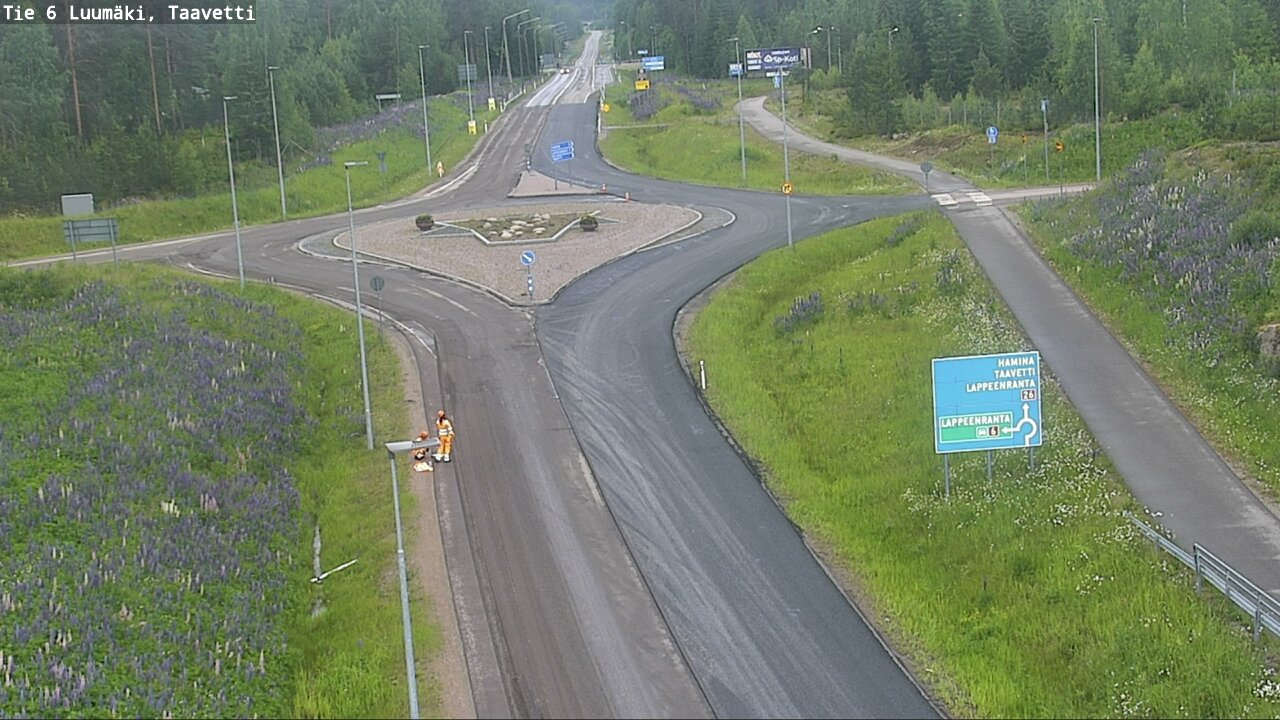 Kelikamerat Kuva Tie 6 Luumäki, Taavetti, Luumäki, Etelä-Karjala