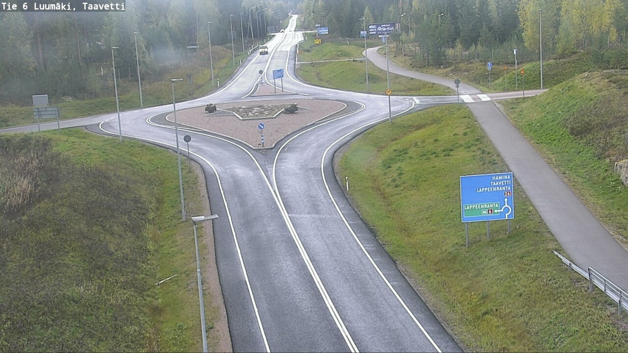 Weather Camera Image Road 6 Luumäki, Taavetti, Luumäki, Etelä-Karjala