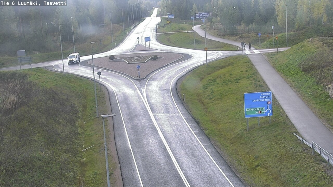 Weather Camera Image Road 6 Luumäki, Taavetti, Luumäki, Etelä-Karjala