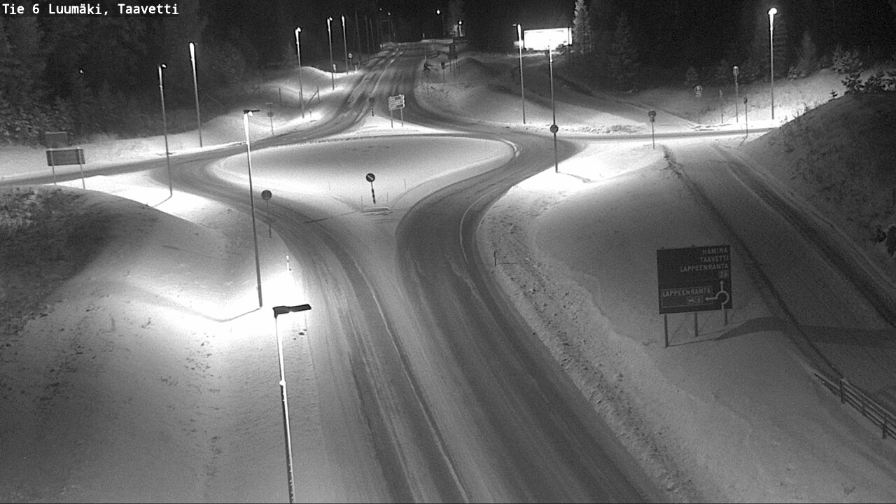 Kelikamerat Kuva Tie 6 Luumäki, Taavetti, Luumäki, Etelä-Karjala