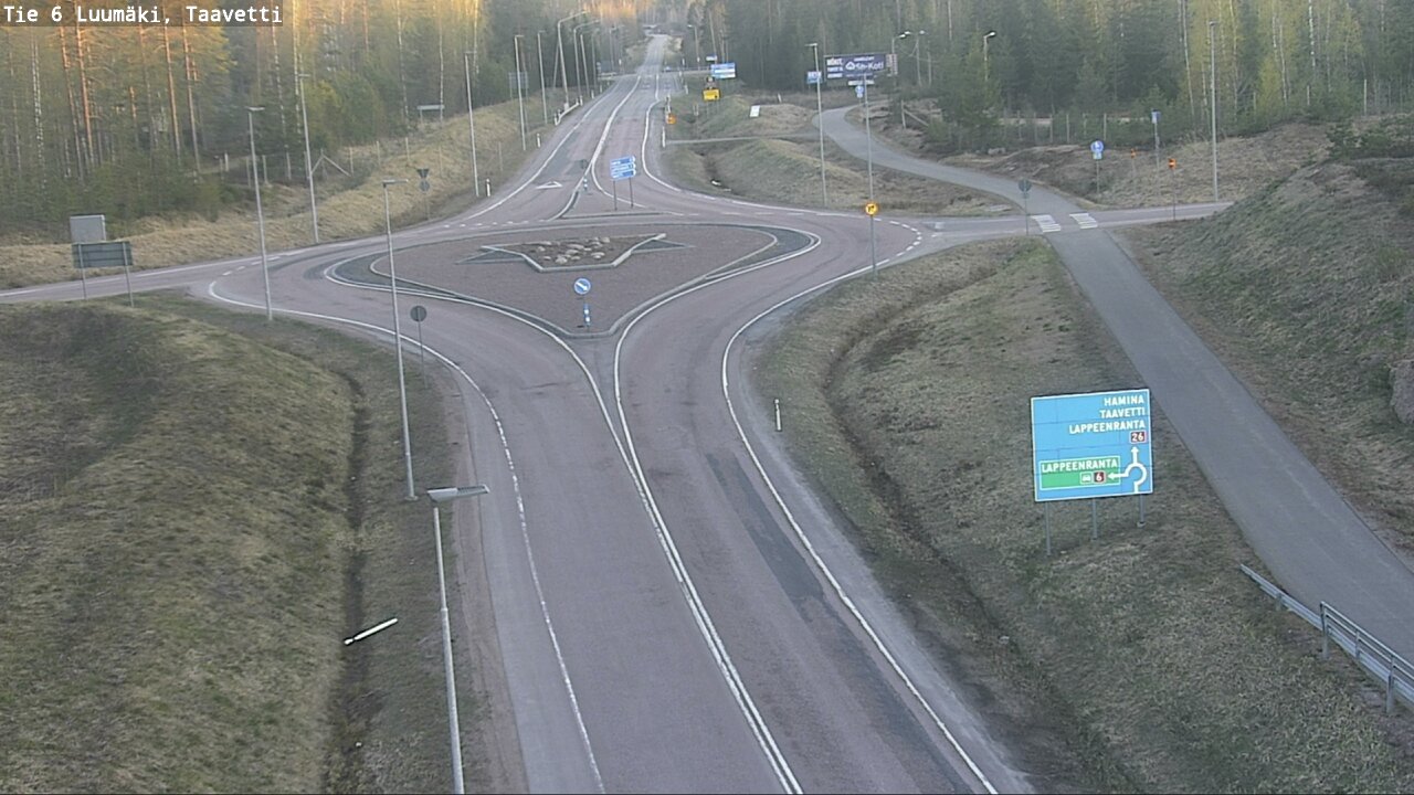 Kelikamerat Kuva Tie 6 Luumäki, Taavetti, Luumäki, Etelä-Karjala