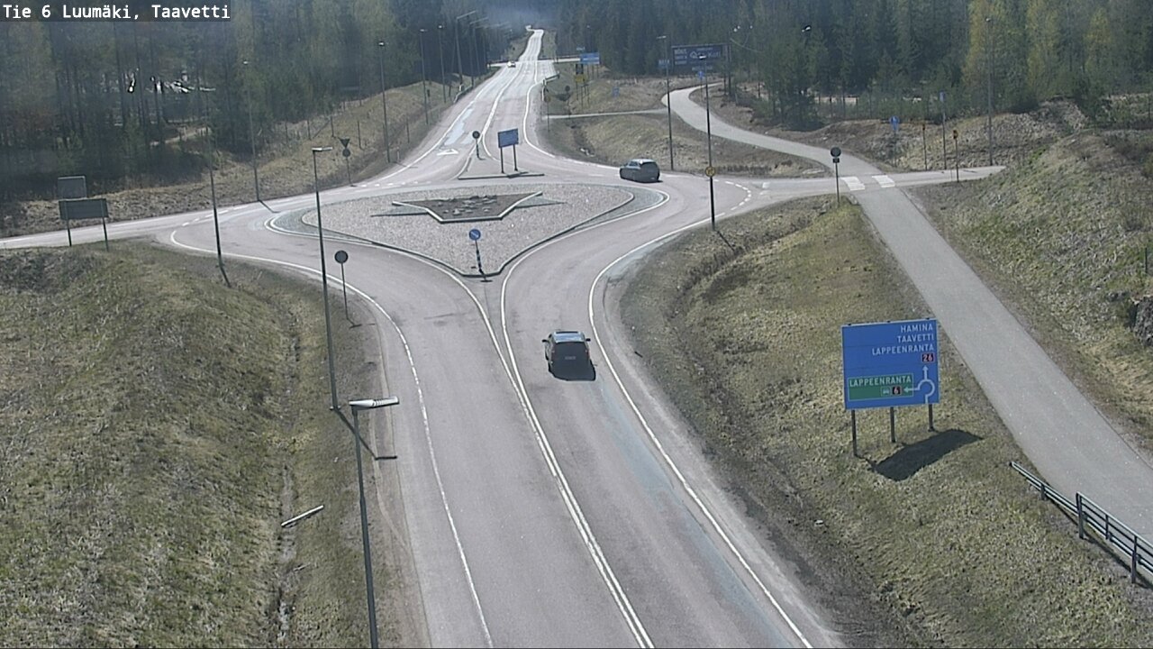 Kelikamerat Kuva Tie 6 Luumäki, Taavetti, Luumäki, Etelä-Karjala
