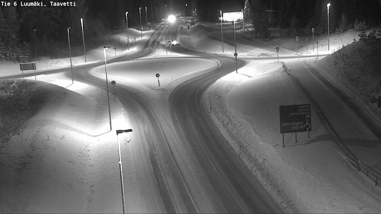 Kelikamerat Kuva Tie 6 Luumäki, Taavetti, Luumäki, Etelä-Karjala