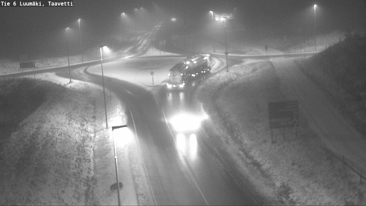 Weather Camera Image Väg 6 Luumäki, Taavetti, Luumäki, Etelä-Karjala