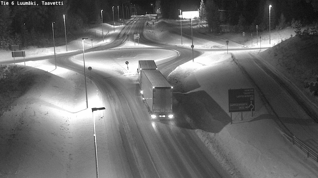 Kelikamerat Kuva Tie 6 Luumäki, Taavetti, Luumäki, Etelä-Karjala