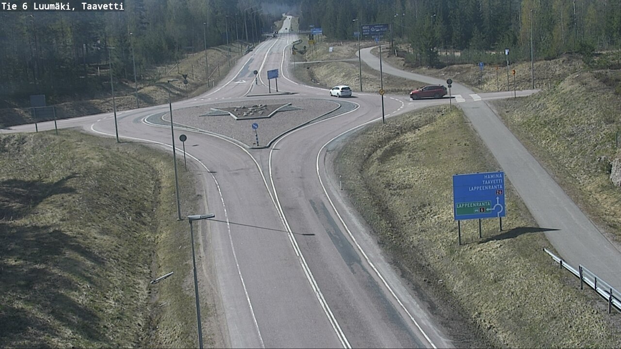 Kelikamerat Kuva Tie 6 Luumäki, Taavetti, Luumäki, Etelä-Karjala