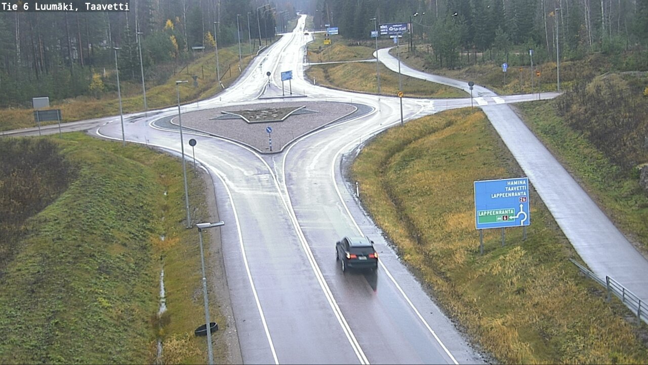 Weather Camera Image Road 6 Luumäki, Taavetti, Luumäki, Etelä-Karjala
