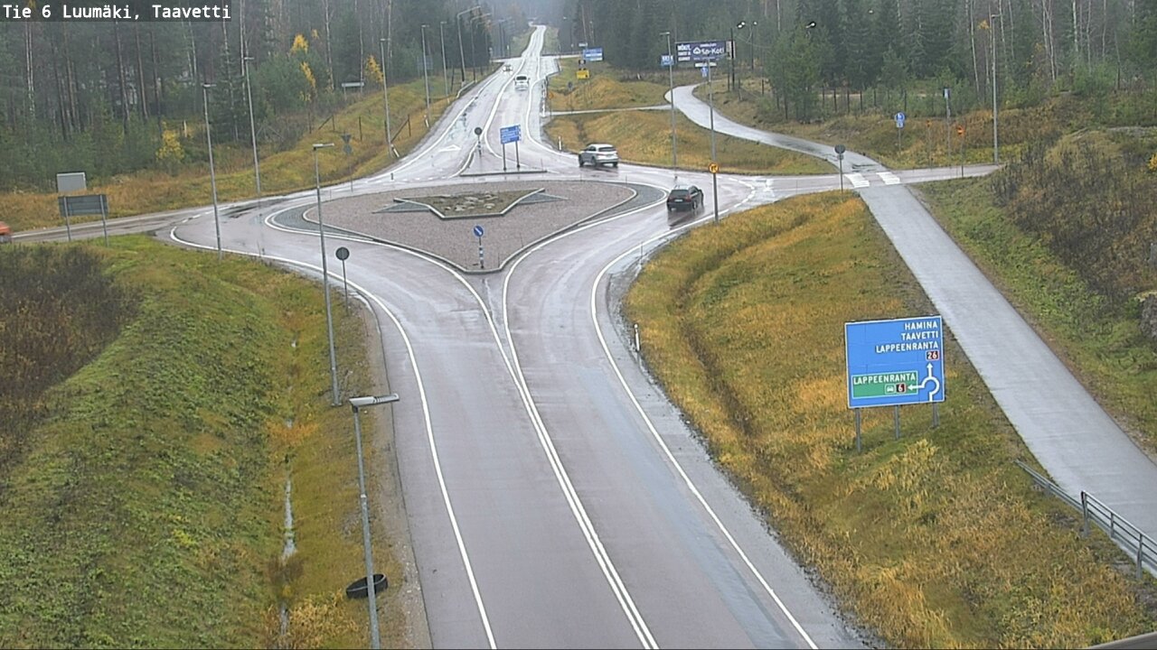 Weather Camera Image Road 6 Luumäki, Taavetti, Luumäki, Etelä-Karjala