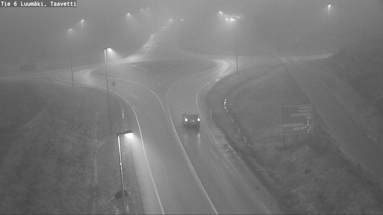 Weather Camera Image Road 6 Luumäki, Taavetti, Luumäki, Etelä-Karjala