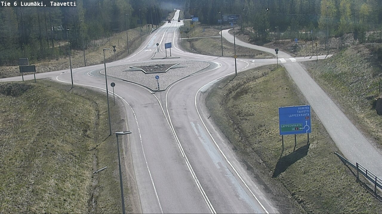 Kelikamerat Kuva Tie 6 Luumäki, Taavetti, Luumäki, Etelä-Karjala