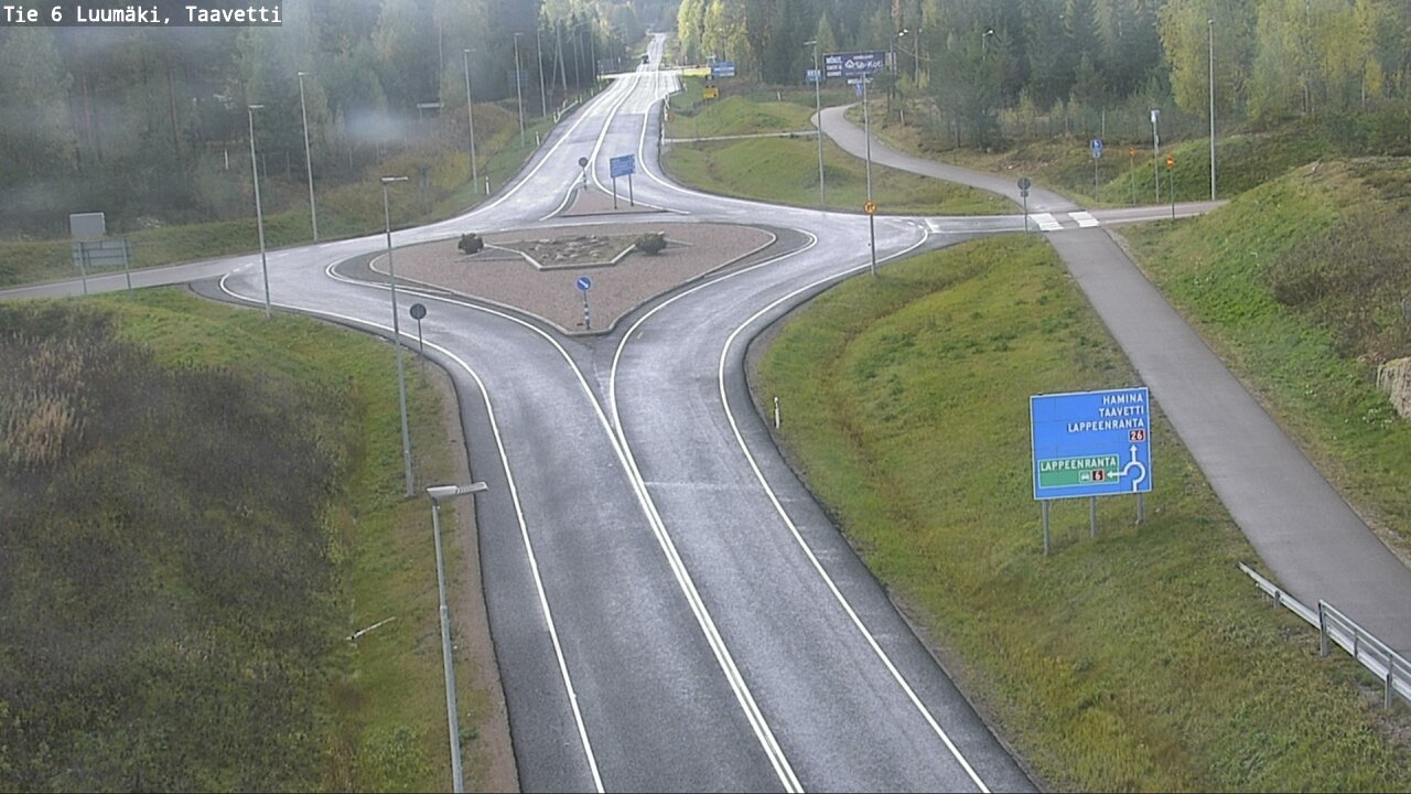 Kelikamerat Kuva Tie 6 Luumäki, Taavetti, Luumäki, Etelä-Karjala
