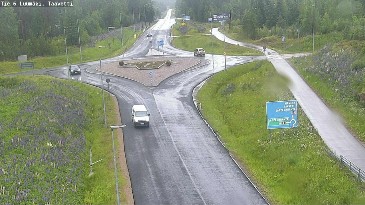 Weather Camera Image Väg 6 Luumäki, Taavetti, Luumäki, Etelä-Karjala