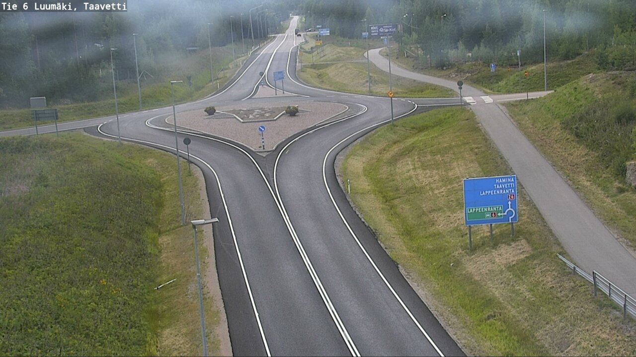 Kelikamerat Kuva Tie 6 Luumäki, Taavetti, Luumäki, Etelä-Karjala