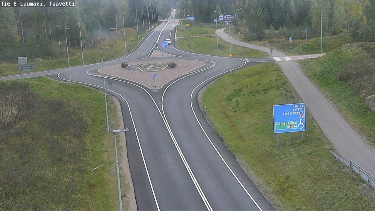 Kelikamerat Kuva Tie 6 Luumäki, Taavetti, Luumäki, Etelä-Karjala