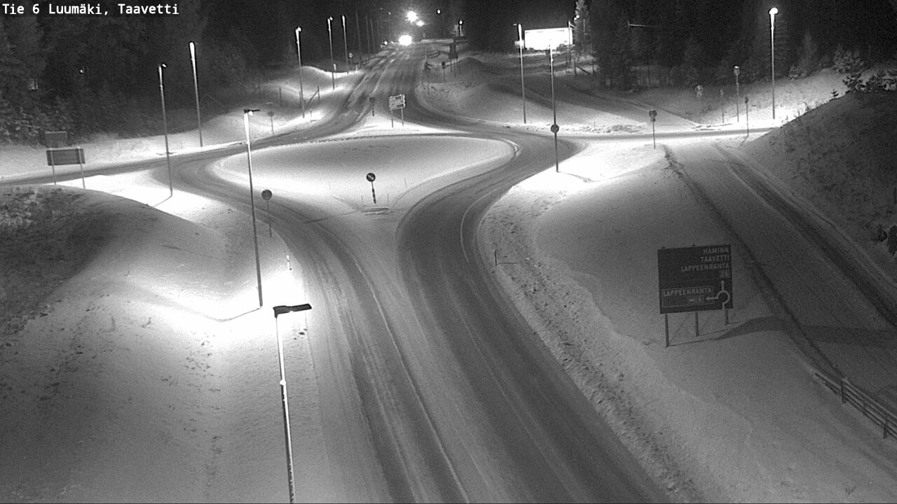 Kelikamerat Kuva Tie 6 Luumäki, Taavetti, Luumäki, Etelä-Karjala