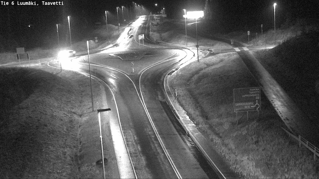 Weather Camera Image Road 6 Luumäki, Taavetti, Luumäki, Etelä-Karjala