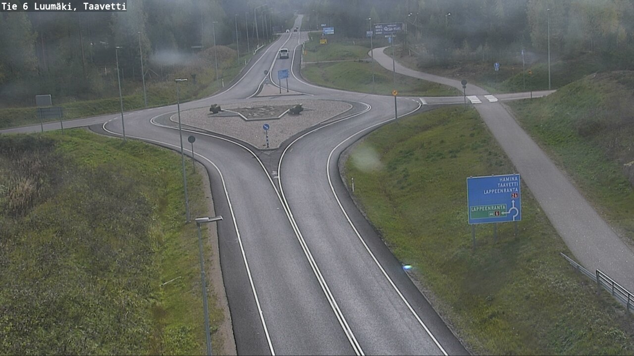 Weather Camera Image Road 6 Luumäki, Taavetti, Luumäki, Etelä-Karjala