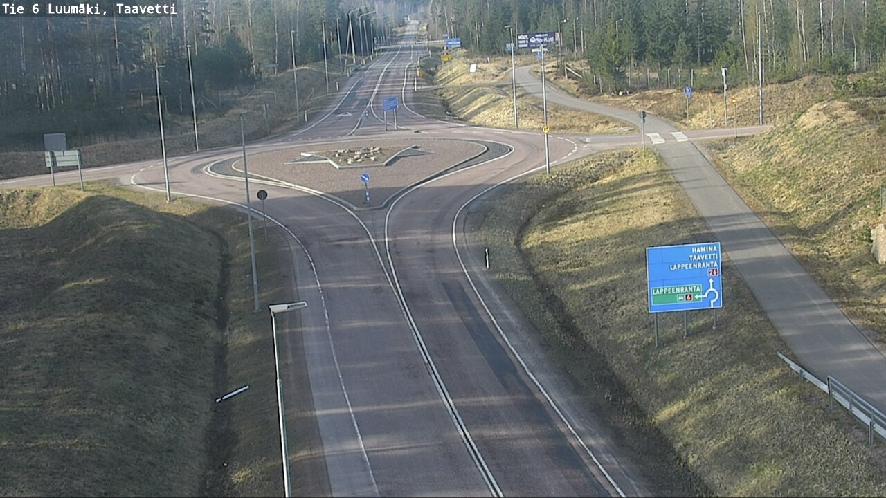Kelikamerat Kuva Tie 6 Luumäki, Taavetti, Luumäki, Etelä-Karjala