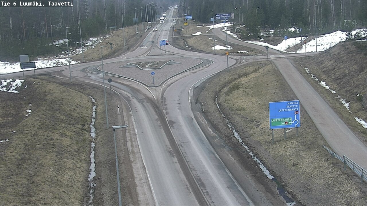 Kelikamerat Kuva Tie 6 Luumäki, Taavetti, Luumäki, Etelä-Karjala