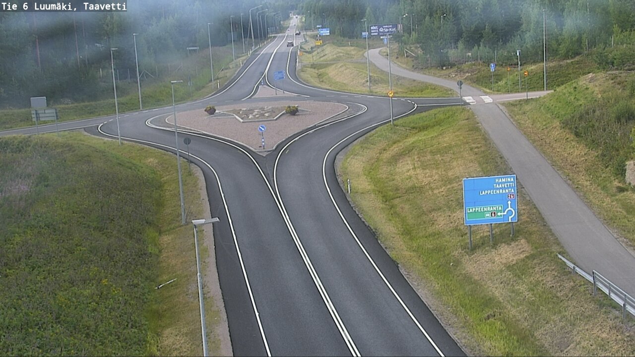 Kelikamerat Kuva Tie 6 Luumäki, Taavetti, Luumäki, Etelä-Karjala