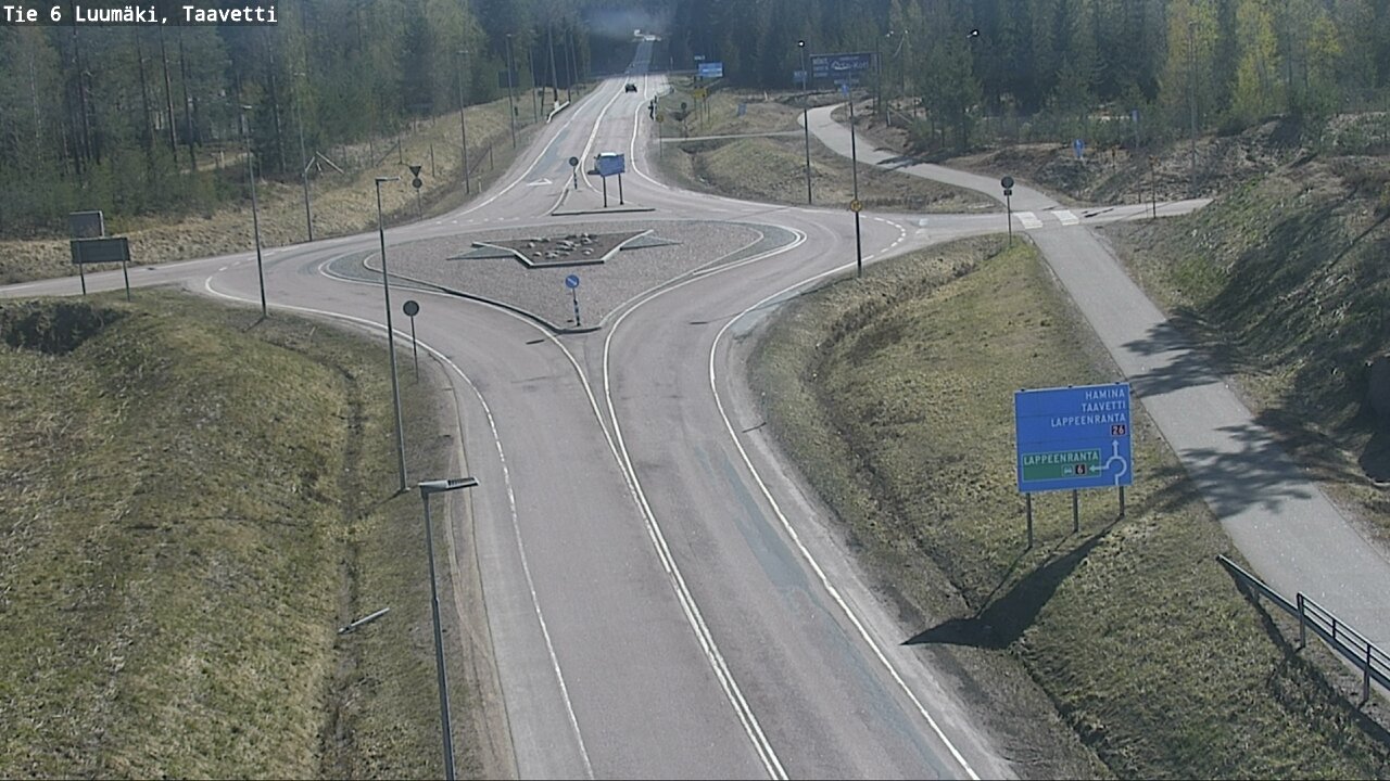 Kelikamerat Kuva Tie 6 Luumäki, Taavetti, Luumäki, Etelä-Karjala