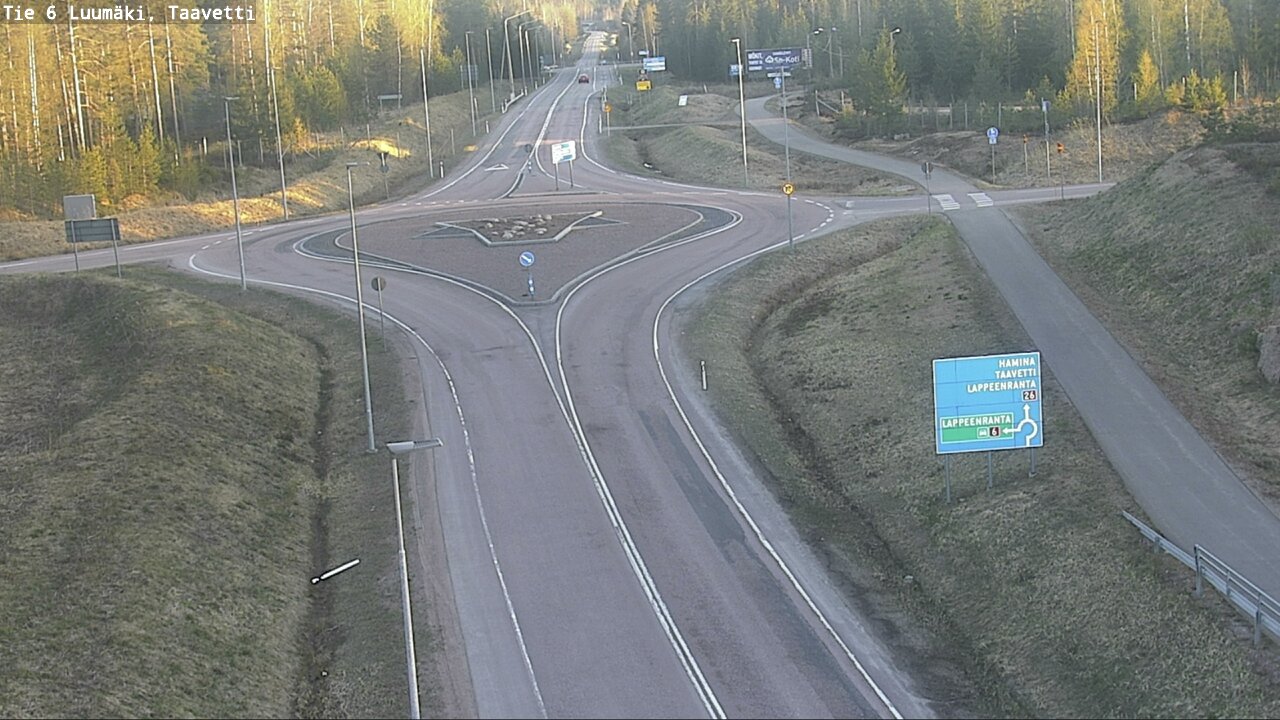 Kelikamerat Kuva Tie 6 Luumäki, Taavetti, Luumäki, Etelä-Karjala