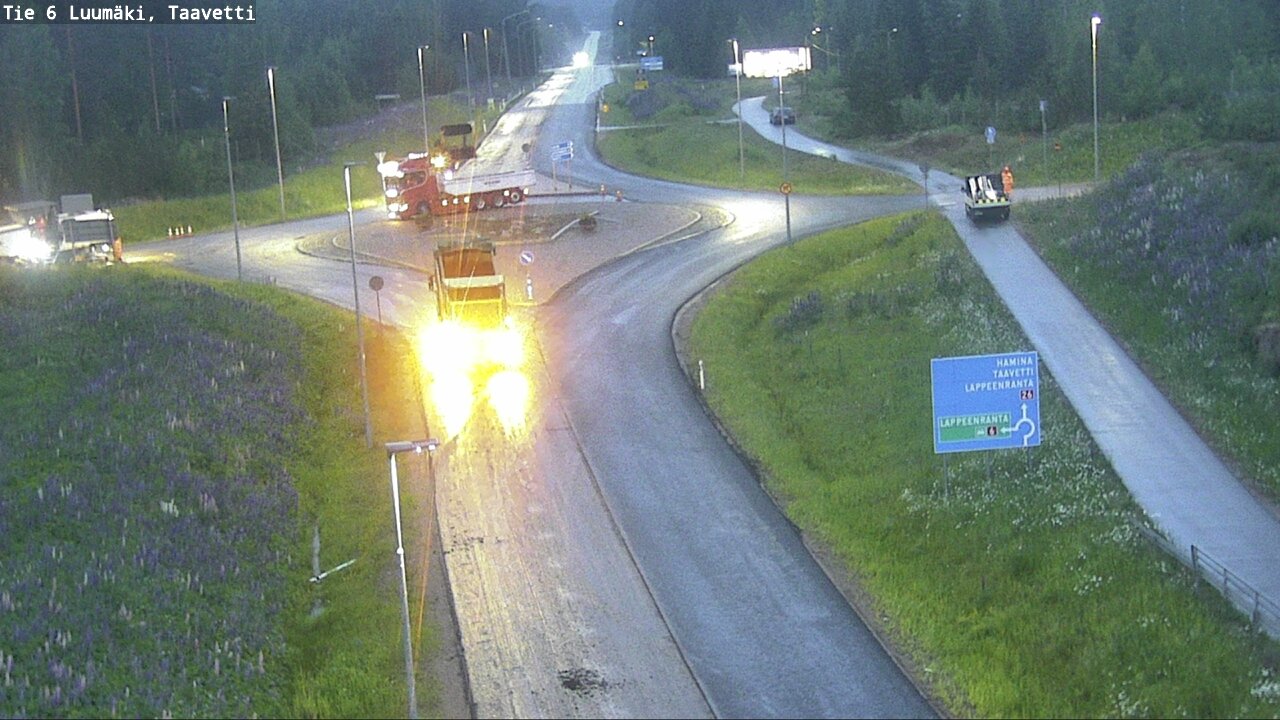 Kelikamerat Kuva Tie 6 Luumäki, Taavetti, Luumäki, Etelä-Karjala
