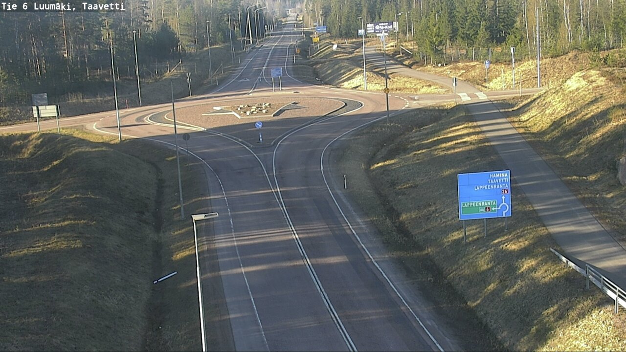 Kelikamerat Kuva Tie 6 Luumäki, Taavetti, Luumäki, Etelä-Karjala