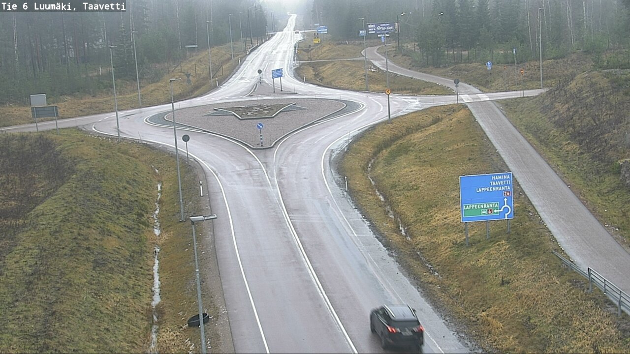 Weather Camera Image Road 6 Luumäki, Taavetti, Luumäki, Etelä-Karjala