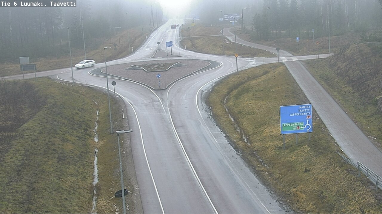 Weather Camera Image Road 6 Luumäki, Taavetti, Luumäki, Etelä-Karjala