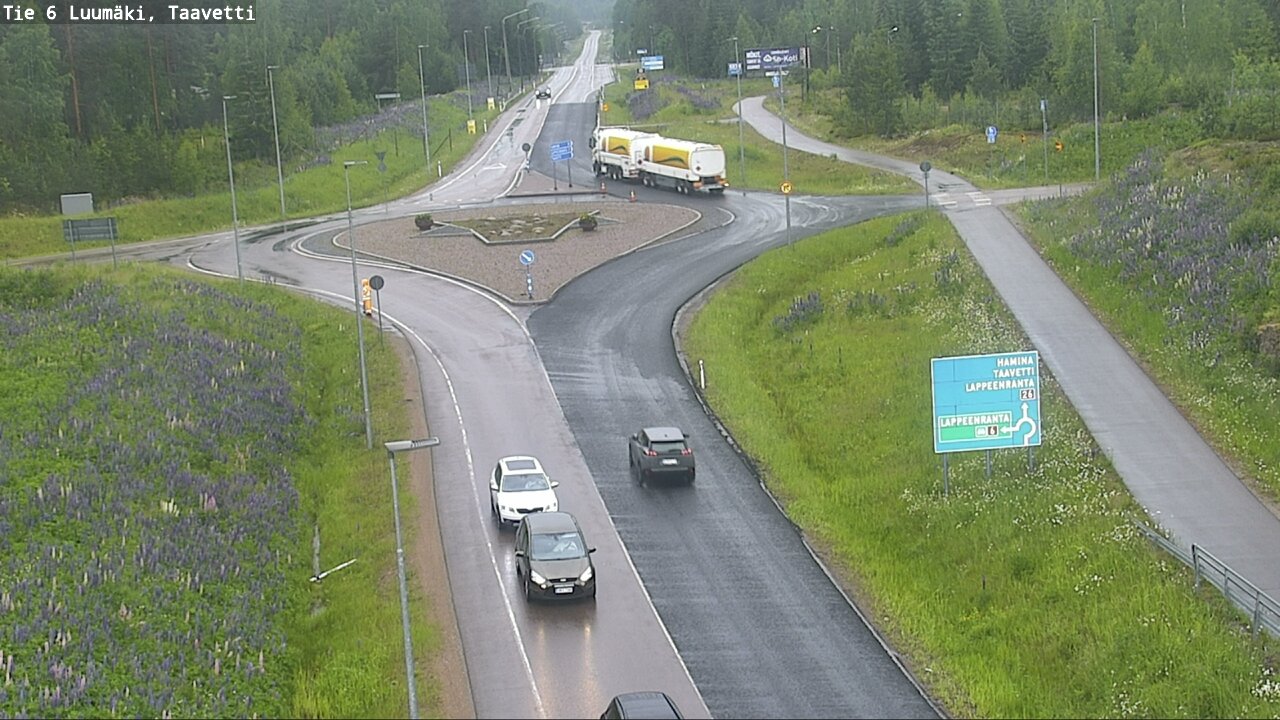 Kelikamerat Kuva Tie 6 Luumäki, Taavetti, Luumäki, Etelä-Karjala