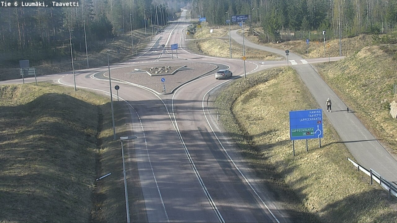 Kelikamerat Kuva Tie 6 Luumäki, Taavetti, Luumäki, Etelä-Karjala