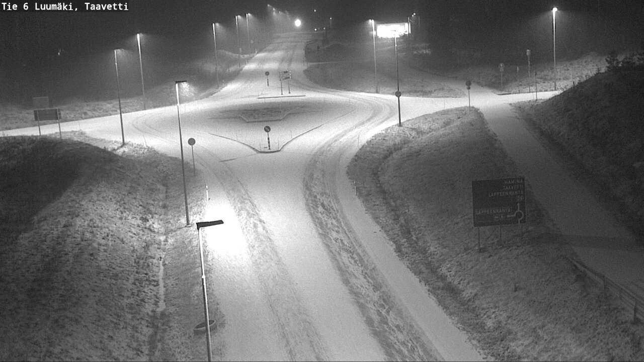 Kelikamerat Kuva Tie 6 Luumäki, Taavetti, Luumäki, Etelä-Karjala